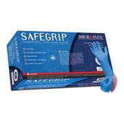 Ansell Microflex MFXSG375L SafeGrip Powder-Free Latex Gloves- 50 per Box- Large MFXSG375L